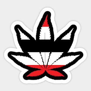 Egypt Pot Leaf Sticker